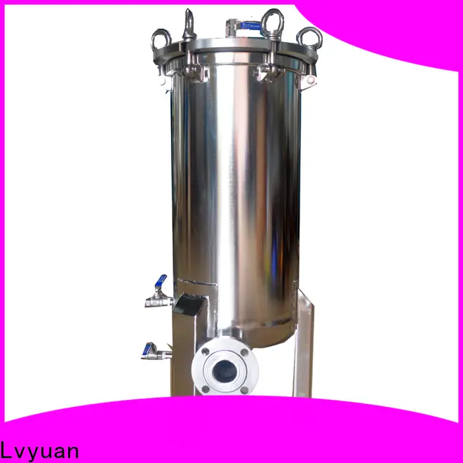 Lvyuan titanium stainless water filter housing housing for sea water desalination 1