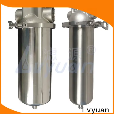 Lvyuan ss bag filter housing with fin end cap for industry 1