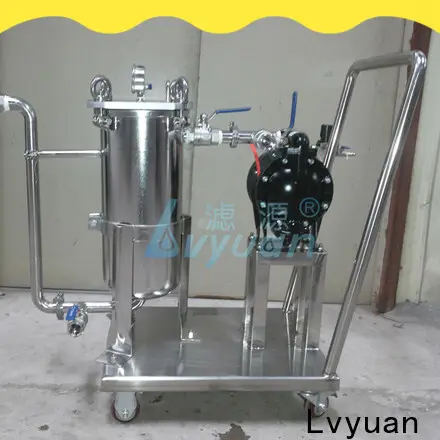 Lvyuan ss filter housing manufacturers housing for food and beverage 1