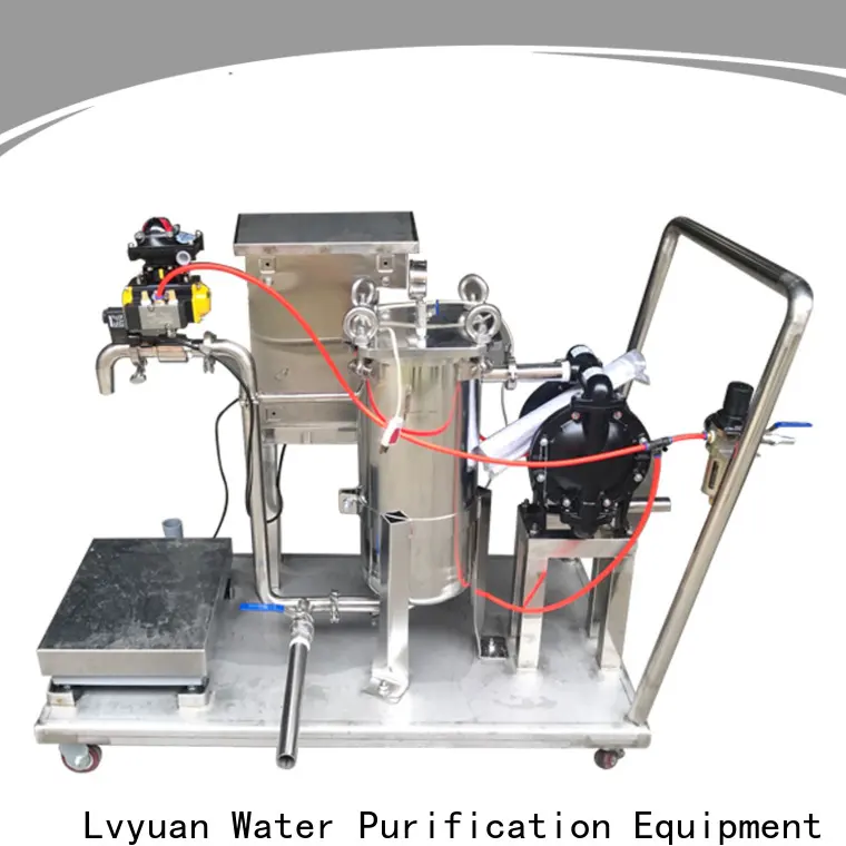 porous stainless filter housing with core for food and beverage 1