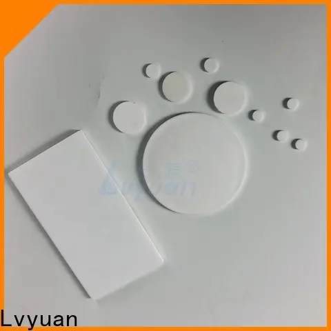 Lvyuan porous sintered carbon water filter manufacturer for sea water desalination 1