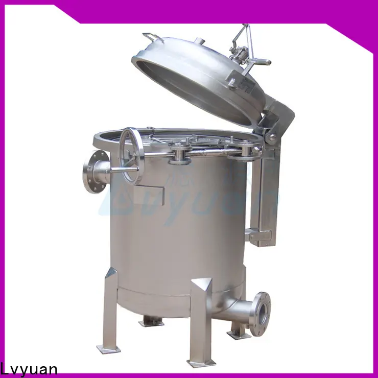 best stainless filter housing with fin end cap for food and beverage 1