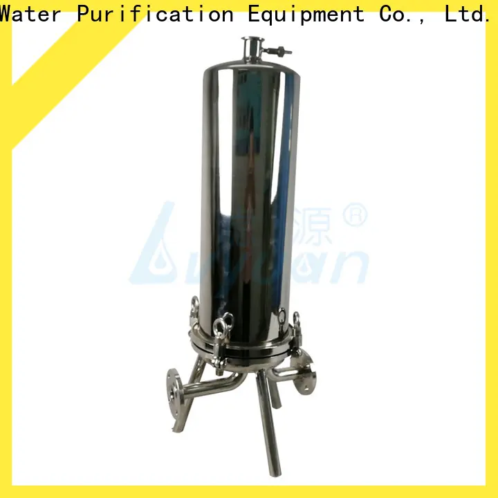 Lvyuan high end stainless water filter housing with fin end cap for industry 1