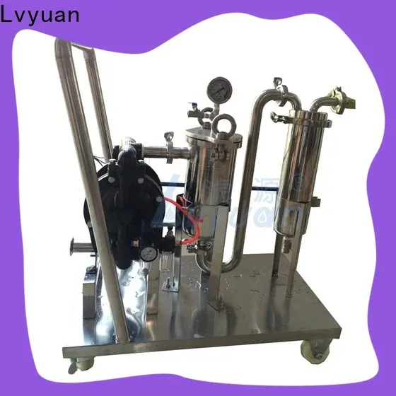Lvyuan stainless water filter housing with core for industry 1