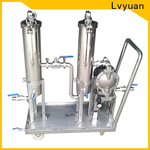 Lvyuan stainless steel filter housing manufacturers housing for food and beverage 1