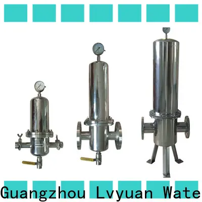 Lvyuan high end stainless steel cartridge filter housing housing for oil fuel 1