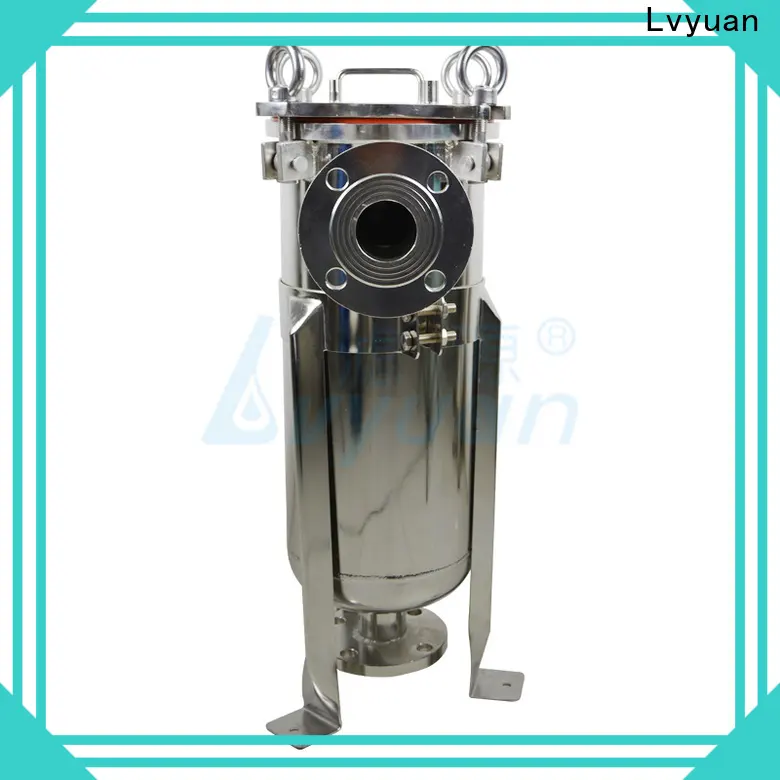 professional stainless steel bag filter housing with core for sea water desalination 1