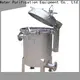 Lvyuan high end stainless steel bag filter housing with core for food and beverage 1