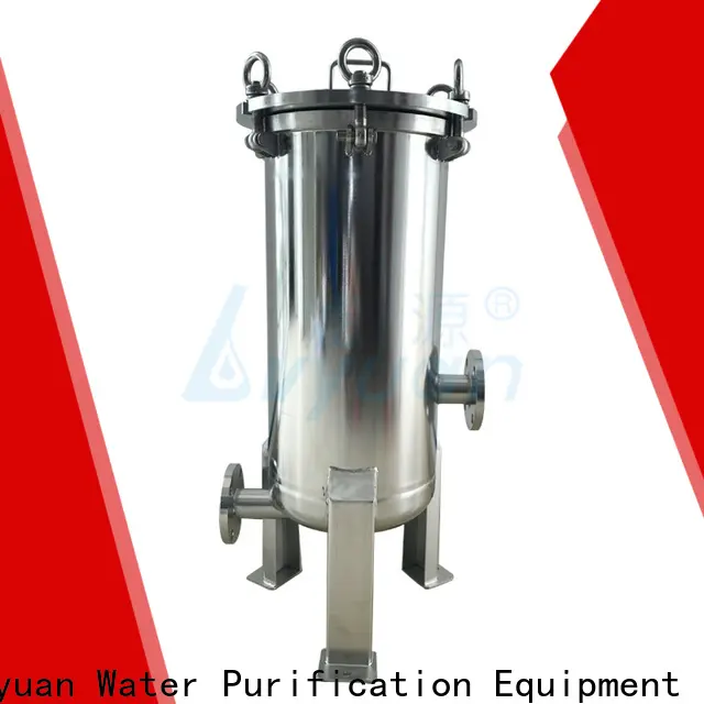 Lvyuan stainless water filter housing with fin end cap for oil fuel 1