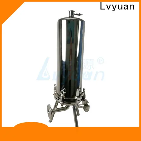Lvyuan titanium stainless steel bag filter housing with core for sea water treatment 1