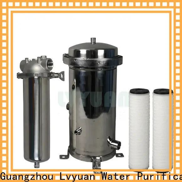 high end stainless steel filter housing manufacturers with core for food and beverage 1