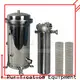 professional stainless steel bag filter housing with fin end cap for food and beverage 1