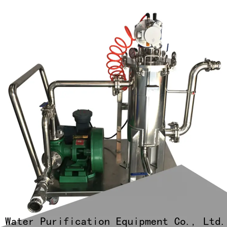 high end ss filter housing manufacturers with fin end cap for sea water desalination 1