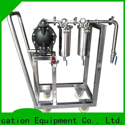 Lvyuan porous stainless steel water filter housing with fin end cap for oil fuel 1