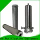 Lvyuan efficient ss cartridge filter housing with fin end cap for sea water desalination 1