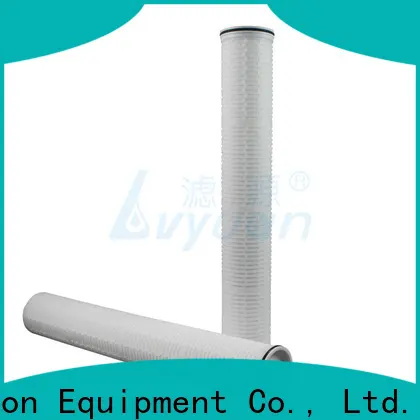 Lvyuan best high flow pleated filter cartridge manufacturer for industry 1