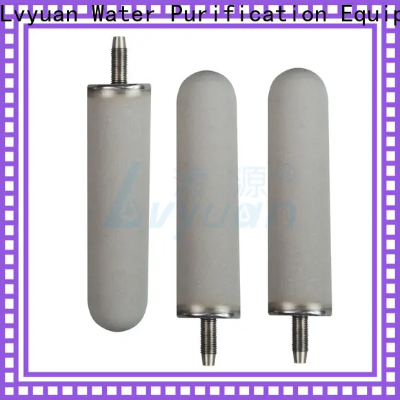Lvyuan sintered filter cartridge supplier for sea water desalination 1