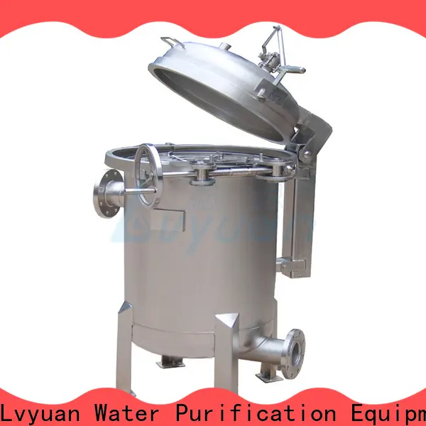 Lvyuan professional ss filter housing manufacturers with fin end cap for sea water desalination 1
