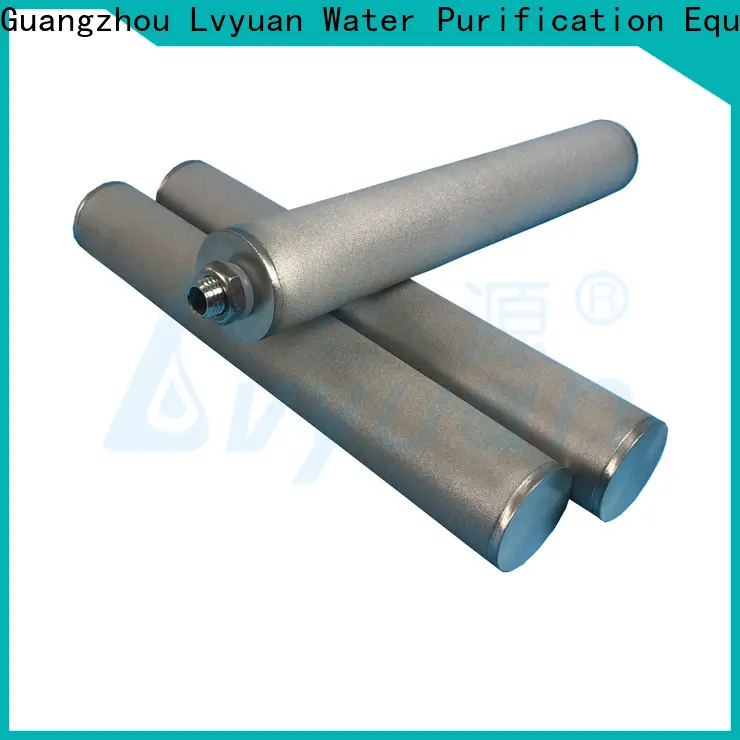 Lvyuan sintered metal filter manufacturer for food and beverage1 1