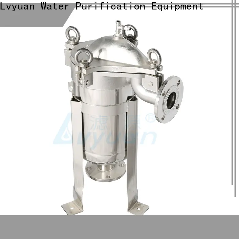 Lvyuan high end stainless steel cartridge filter housing with core for sea water desalination 1
