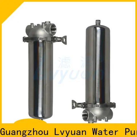 Lvyuan porous stainless steel bag filter housing with core for sea water desalination 1