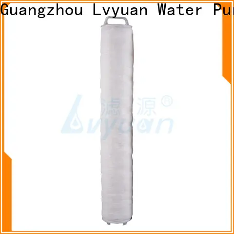 Lvyuan safe high flow water filter cartridge supplier for industry 1