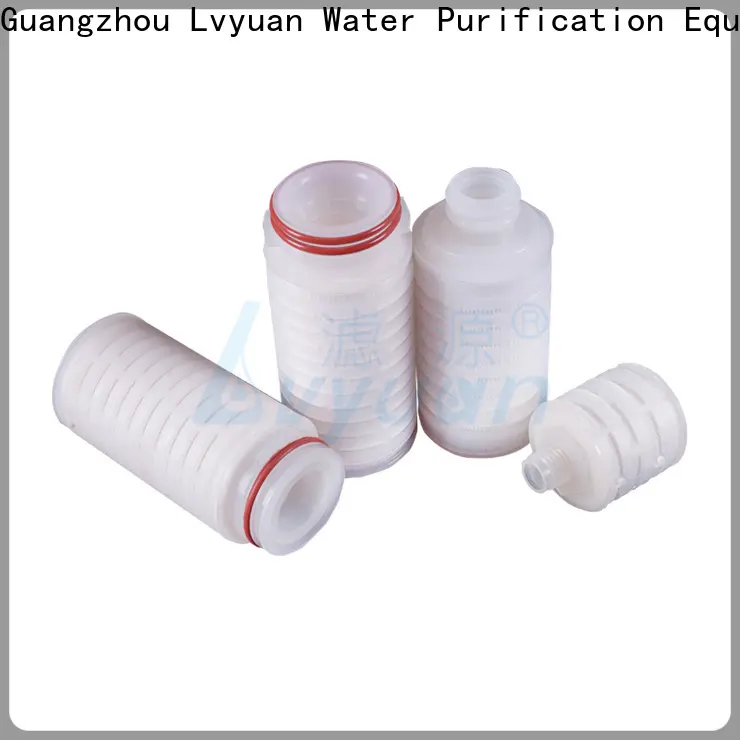 Lvyuan pleated water filters manufacturer for industry 1