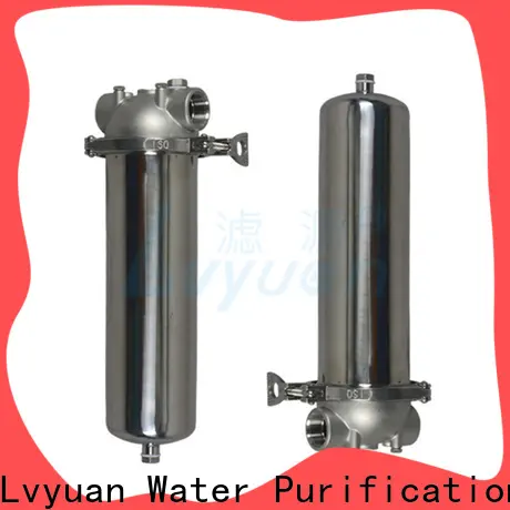 Lvyuan ss filter housing manufacturers with fin end cap for sea water desalination 1