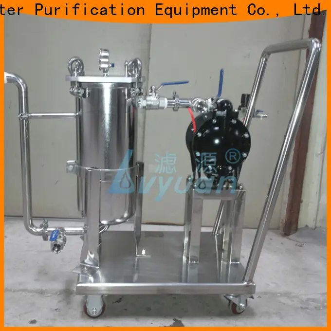 Lvyuan ss bag filter housing rod for sea water desalination1 1
