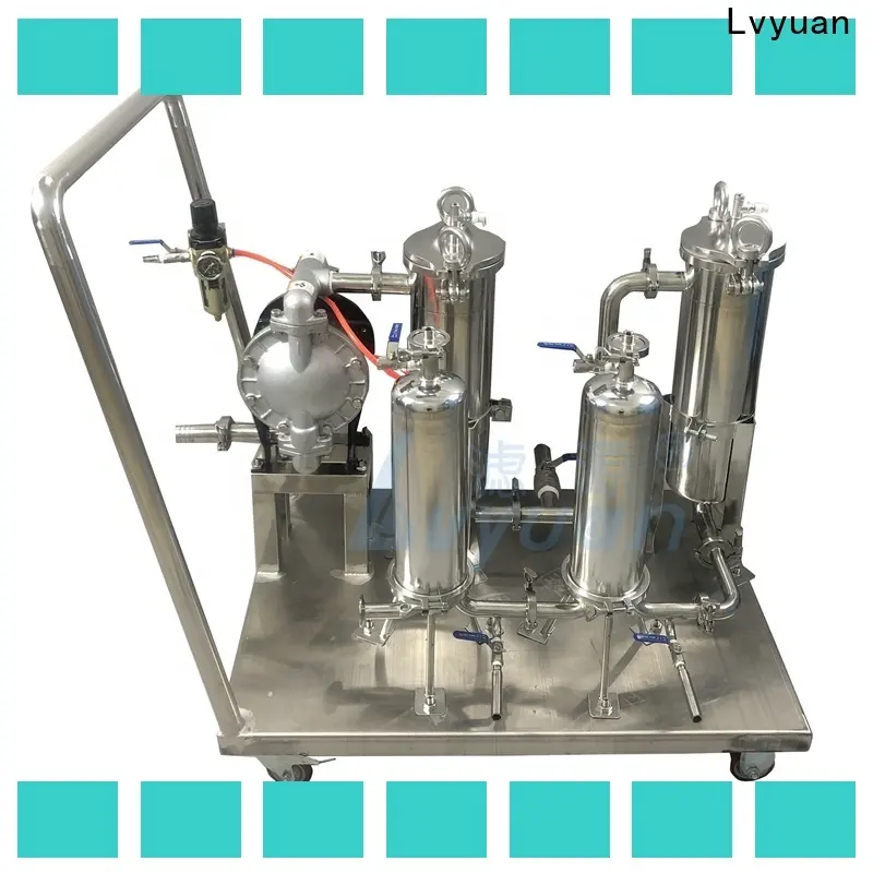 Lvyuan stainless steel cartridge filter housing with core for oil fuel 1