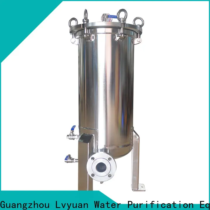 best stainless filter housing with fin end cap for oil fuel 1