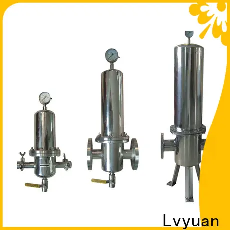 Lvyuan titanium stainless steel water filter housing manufacturer for industry 1