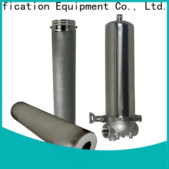 efficient stainless filter housing with fin end cap for oil fuel 1