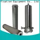 efficient stainless filter housing with fin end cap for oil fuel 1