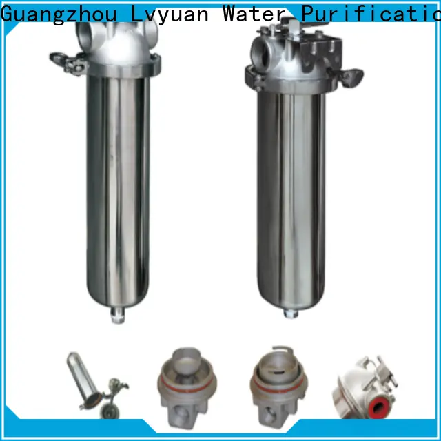 Lvyuan high end stainless steel bag filter housing housing for sea water desalination 1