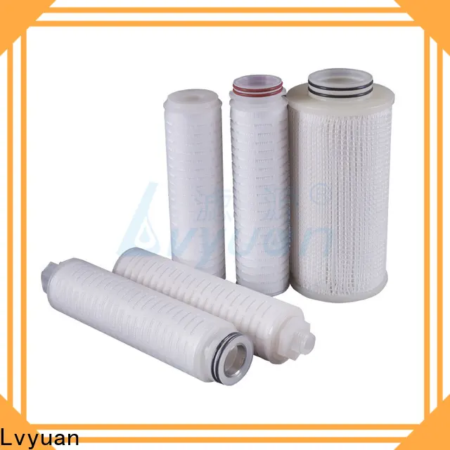 Lvyuan pleated water filter cartridge manufacturer for industry 1