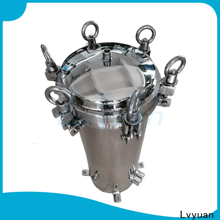 Lvyuan efficient stainless steel filter housing with core for food and beverage1 1