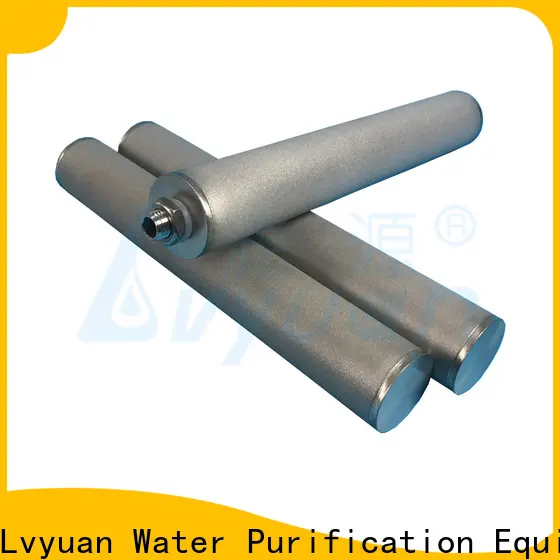 Lvyuan sintered filter cartridge manufacturer for industry1 1
