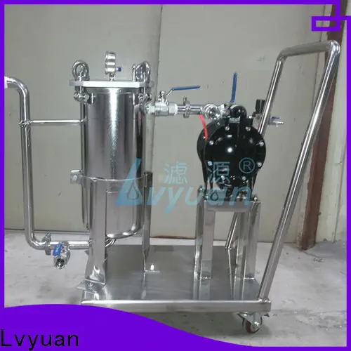 porous stainless steel bag filter housing with core for oil fuel 1