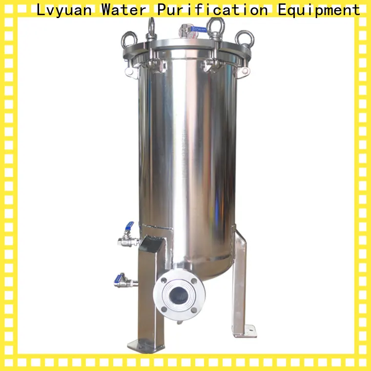 professional stainless steel bag filter housing housing for food and beverage 1
