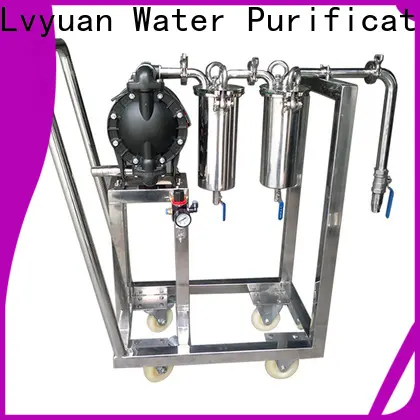 Lvyuan stainless steel filter housing manufacturers with fin end cap for sea water desalination1 1