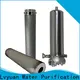 titanium stainless filter housing with fin end cap for oil fuel 1