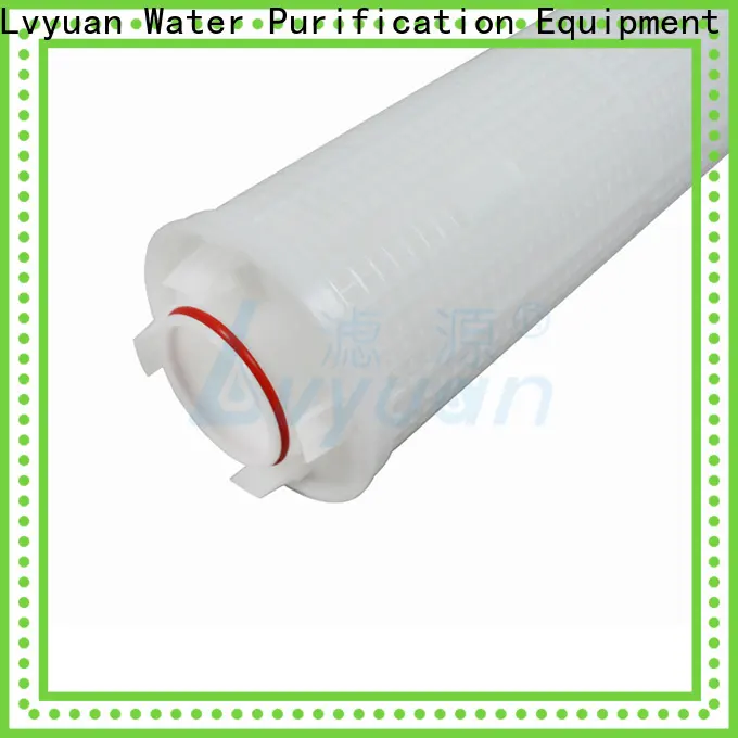 Lvyuan high end high flow water filter cartridge manufacturer for sea water desalination 1