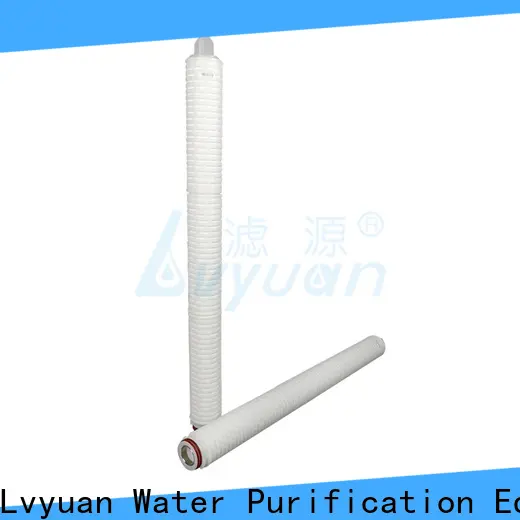 Lvyuan pes pleated water filter cartridge replacement for organic solvents 1