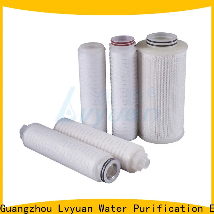 Lvyuan pleated water filters manufacturer for food and beverage1 1