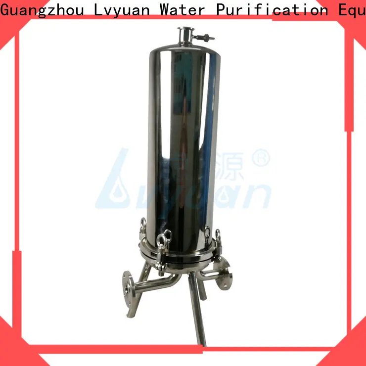 Lvyuan efficient ss bag filter housing with core for industry 1