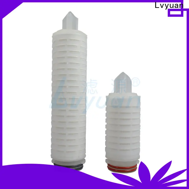 Lvyuan water pleated filter supplier for organic solvents1 1