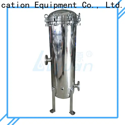 Lvyuan titanium stainless steel bag filter housing with fin end cap for sea water treatment 1