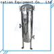 Lvyuan titanium stainless steel bag filter housing with fin end cap for sea water treatment 1
