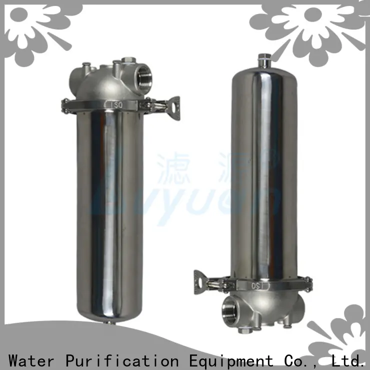 efficient ss filter housing with fin end cap for industry 1